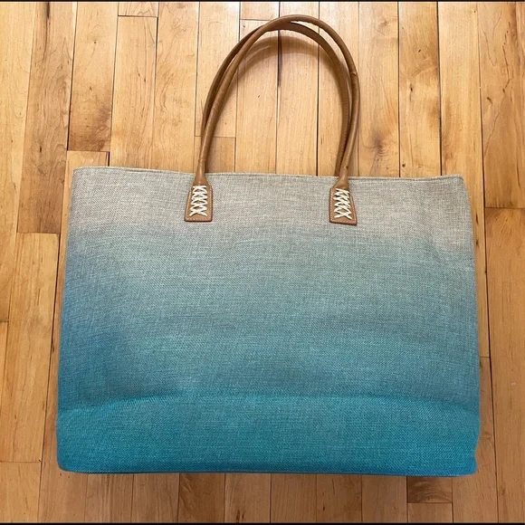 Ron Jon Ombré beachy tote (NWOT) - Picture 2 of 6